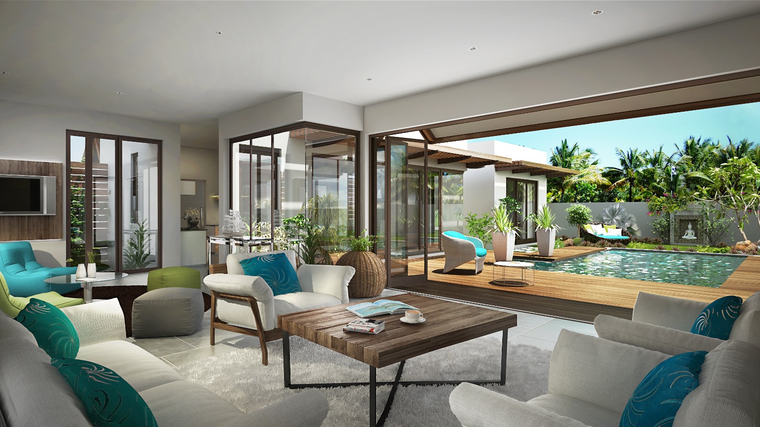 Grand Baie – Villas de luxe de 4 chambres