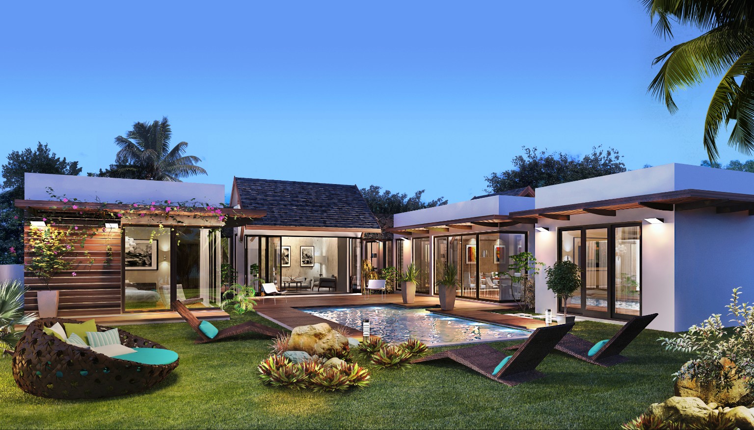 Grand Baie – Luxury 4-Bedroom Villas — view 2